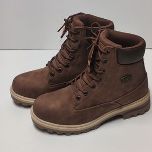 Lugz Flexastride Memory Foam Comfort Insole -Rusty Tan/Brown/Gum NIB Womens 7.5M